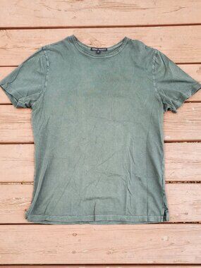 Robert Barakett - Faded Basic Green Tee - Size M
